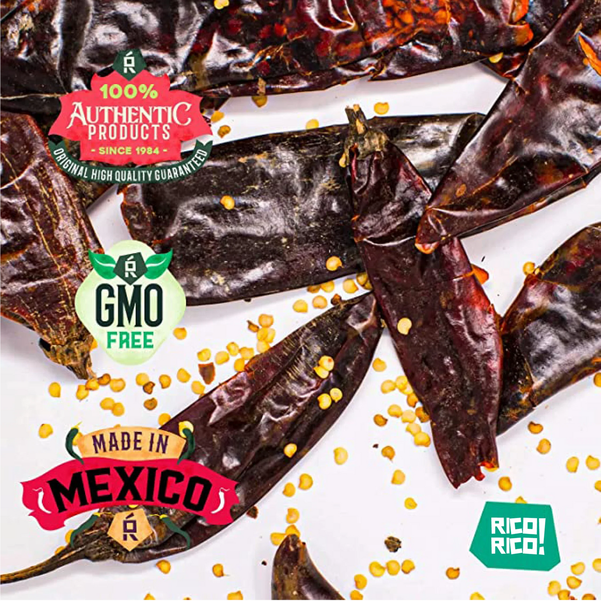 Dried Mexican Chiles 3-Pack – Ancho, Guajillo & Pasilla