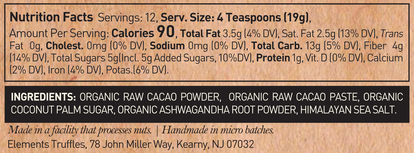 Ashwagandha Hot Chocolate