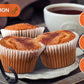 Carbolicious Cinnamon Muffin Low-Carb Sugar-Free - 6 Pack - Only 3g Carbs per Muffin