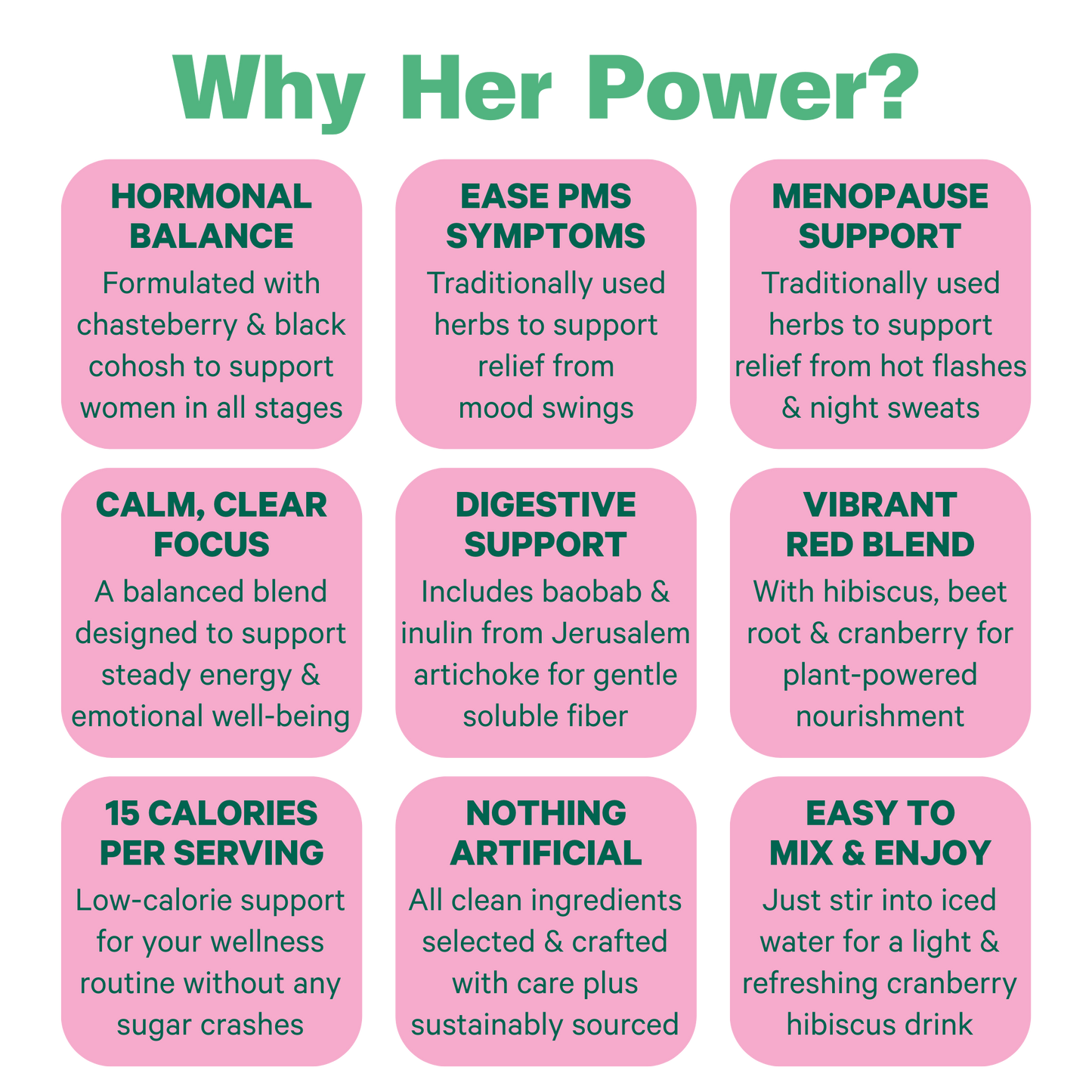 Her Power Superfood Drink Mix
