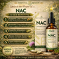 NAC N-Acetyl Cysteine Drops, 600 mg Antioxidant Amino Acid Supplement