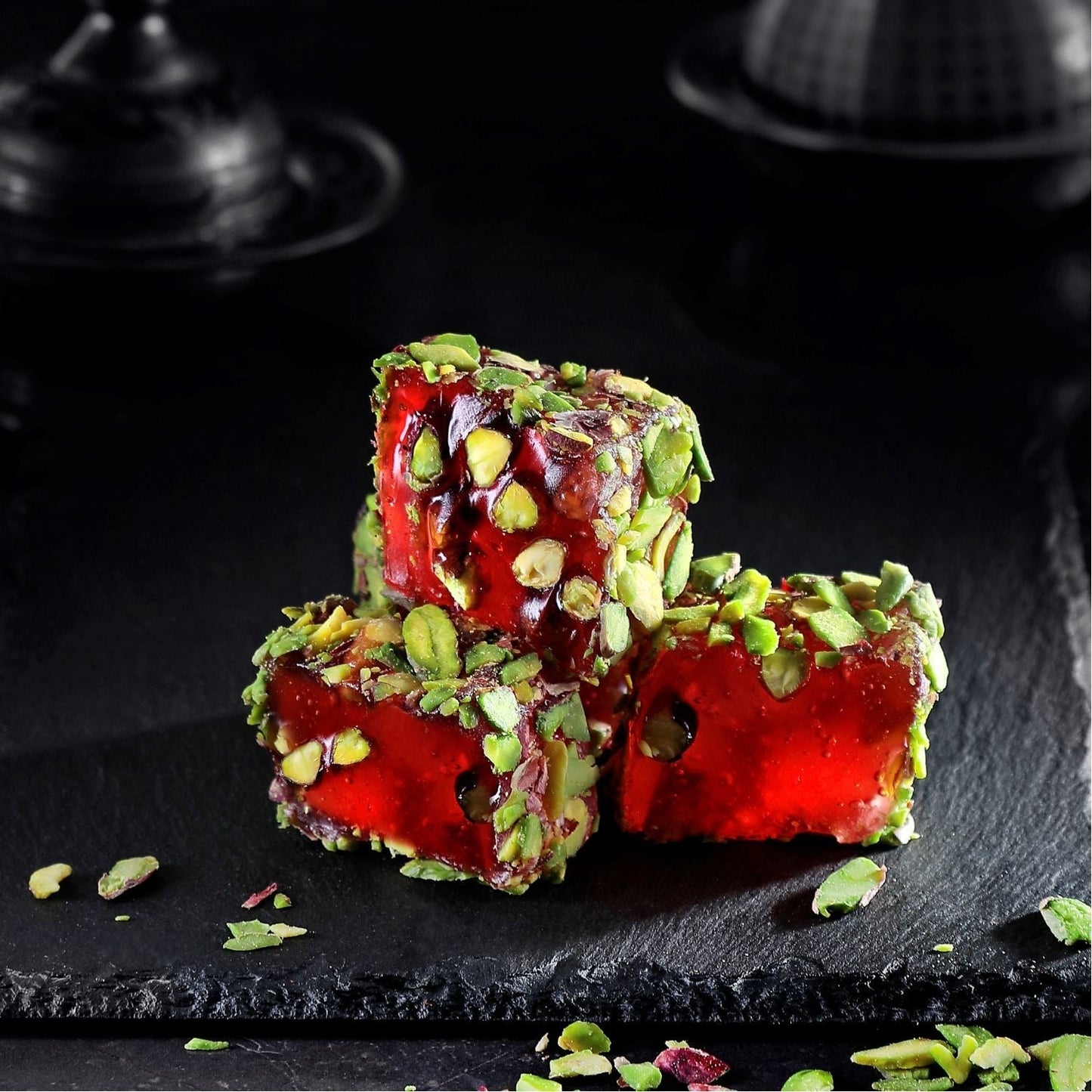 HazerBaba Turkish Delight – Pomegranate and Pistachio