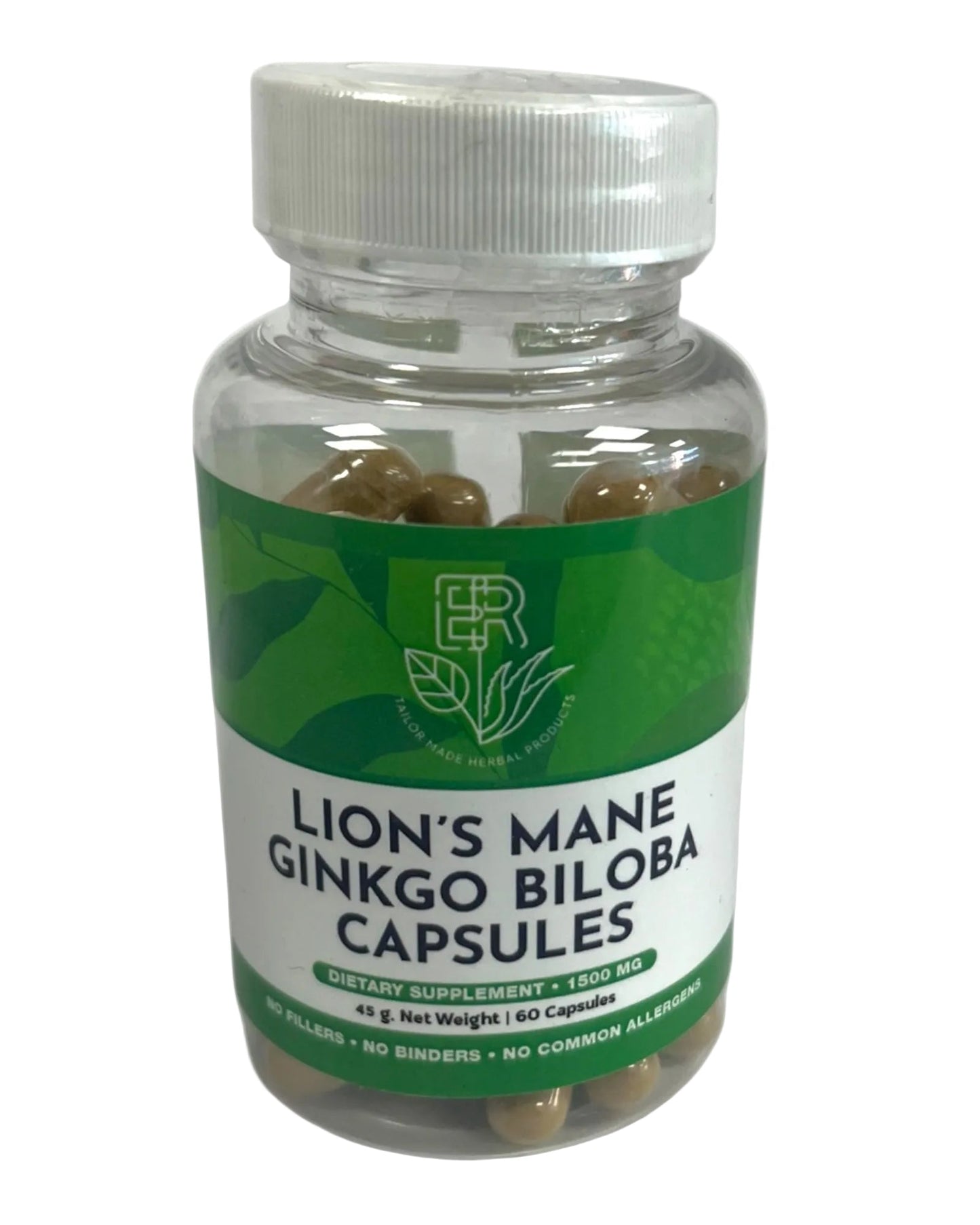 Lions Mane + Ginkgo Biloba