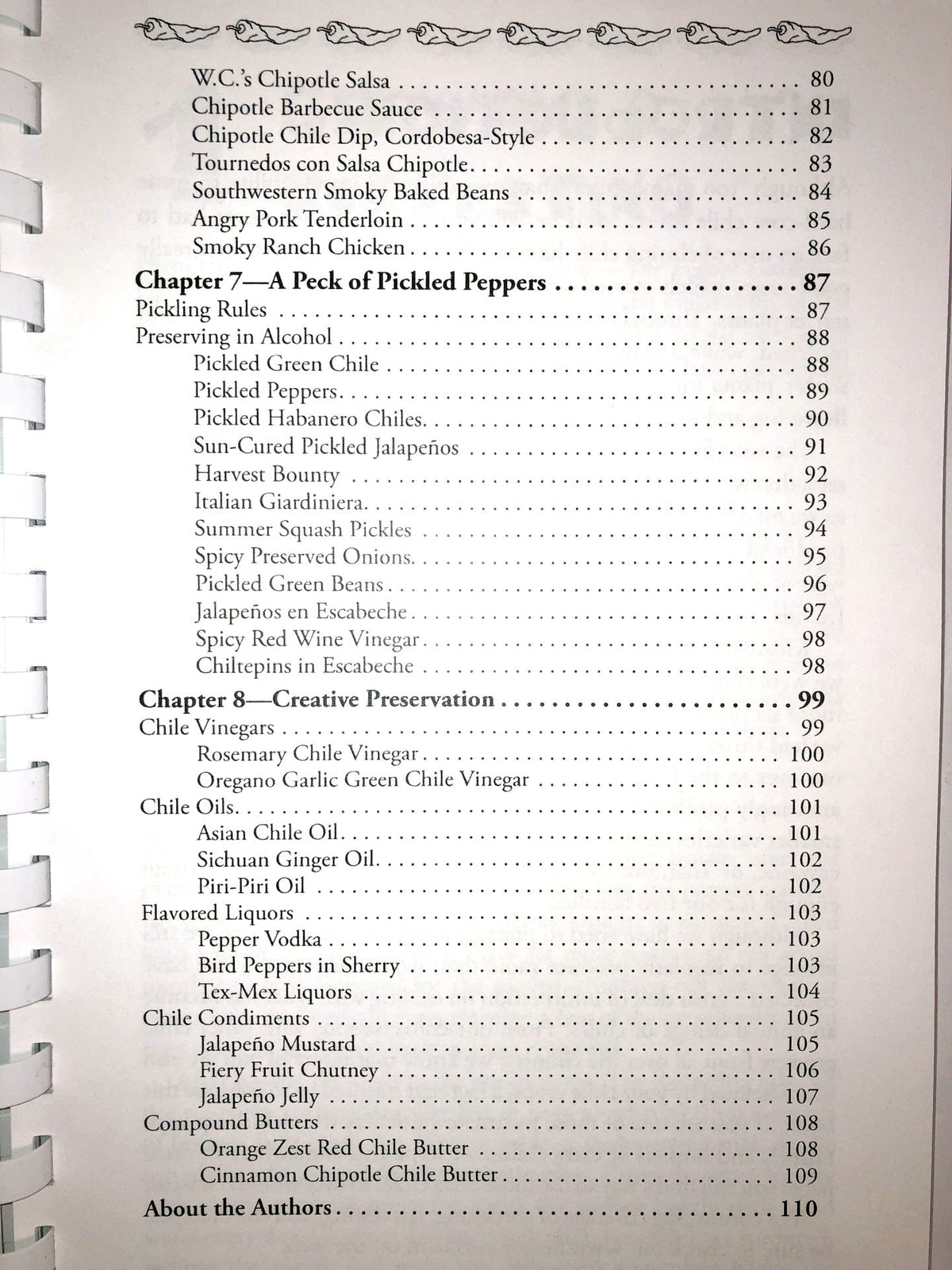 cookbooks "Too Many Chiles"
