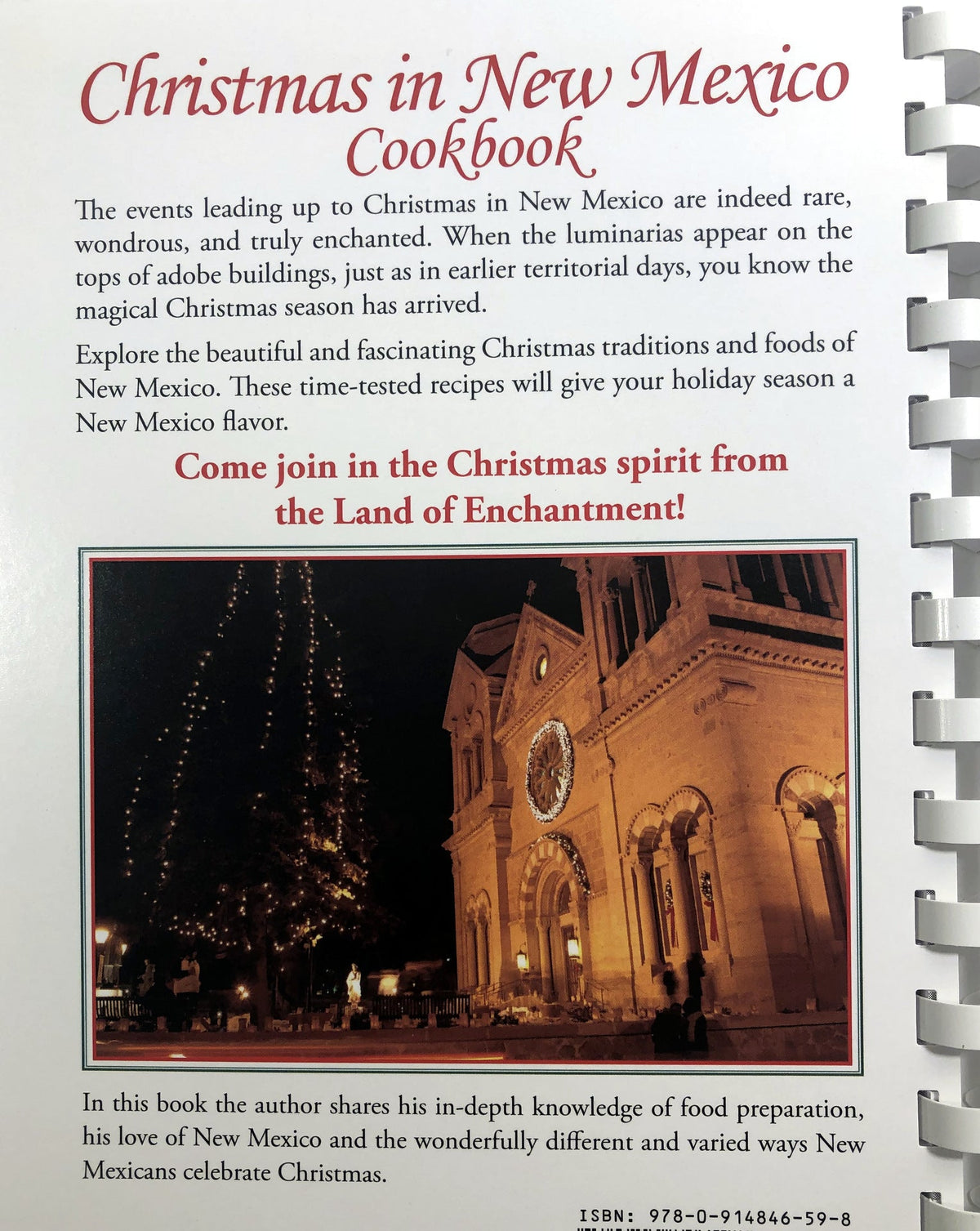 cookbook "Christmas In New Mexico"