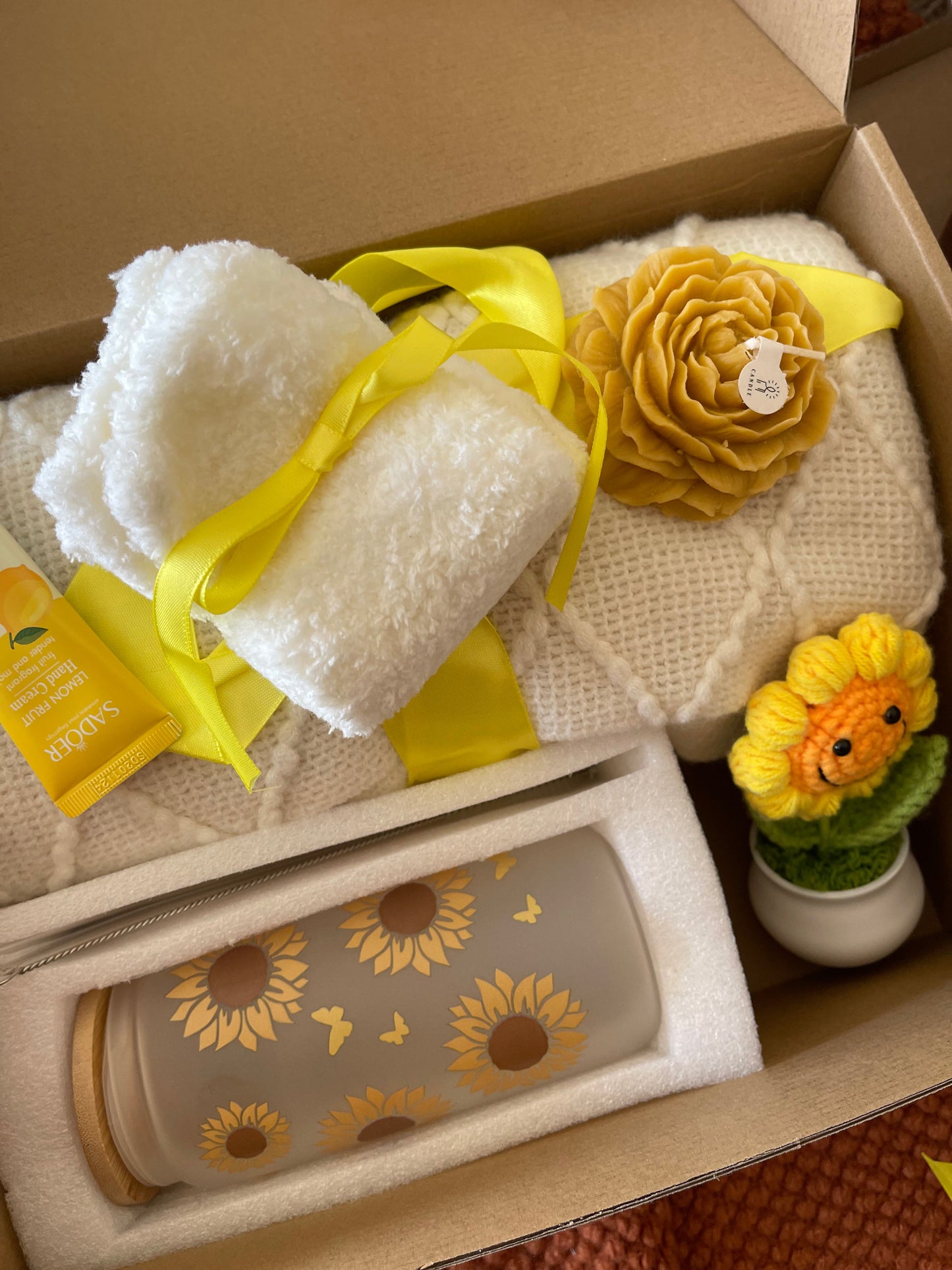New Mom Care Package: Pink Box with Candle, Mama Mug & More - Ideal Baby Shower Gift