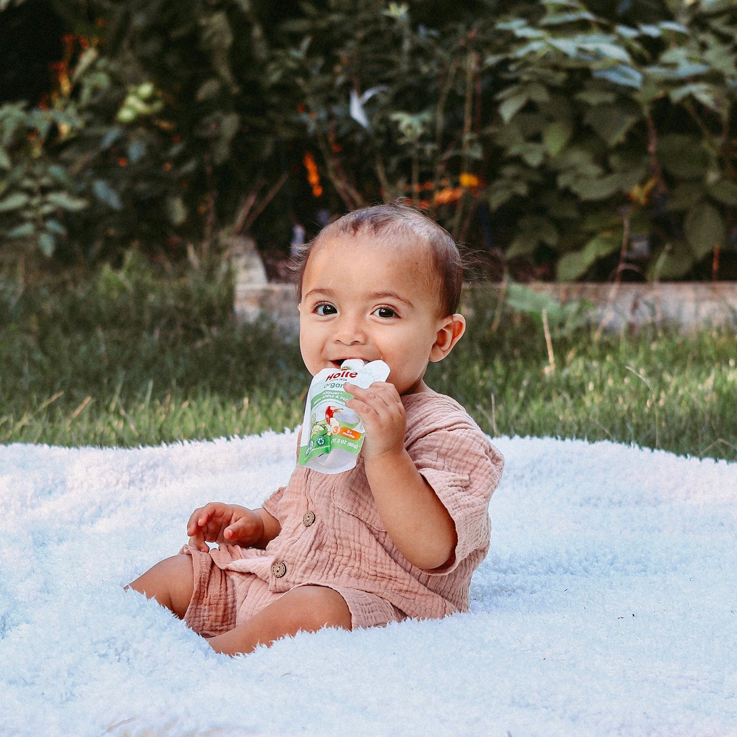 Holle Organic Apple & Pear Yogurt Pouches