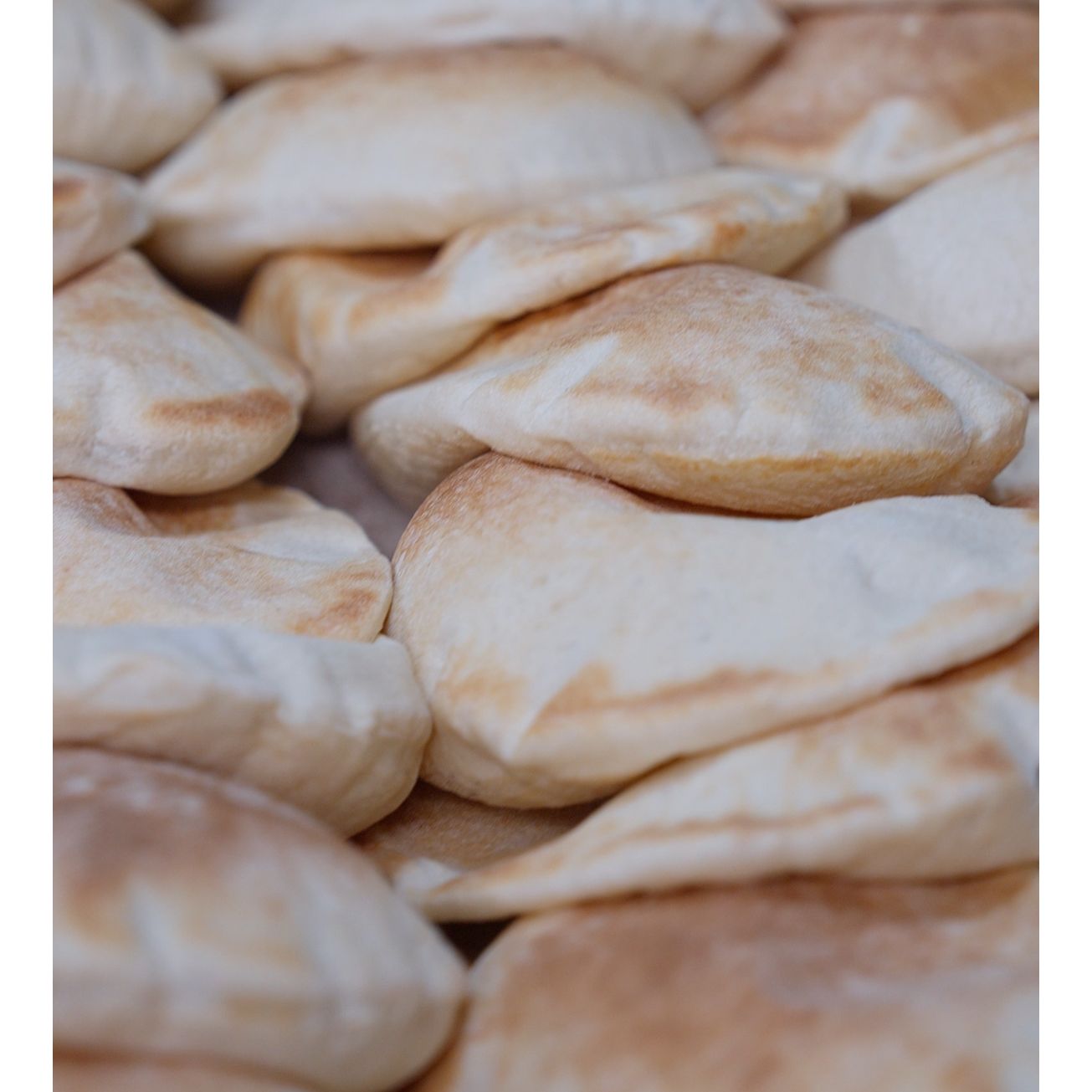Fresh Baked Pita Bread – 10 Soft, Chewy Pieces