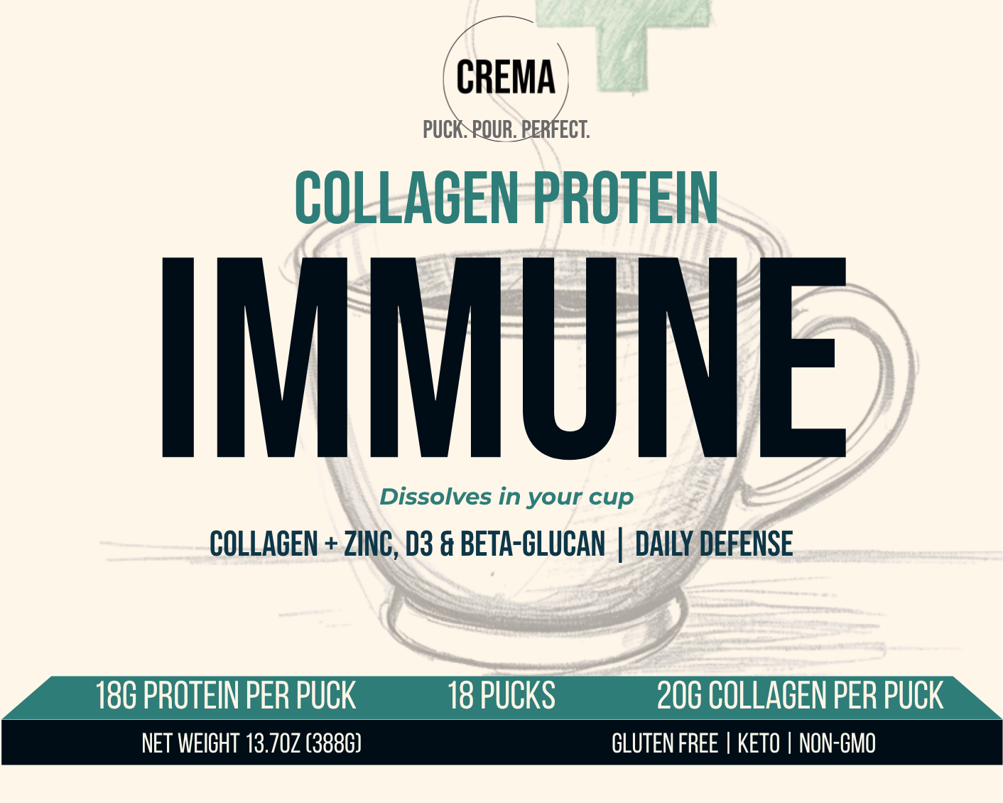 Crema Immune - Collagen Protein