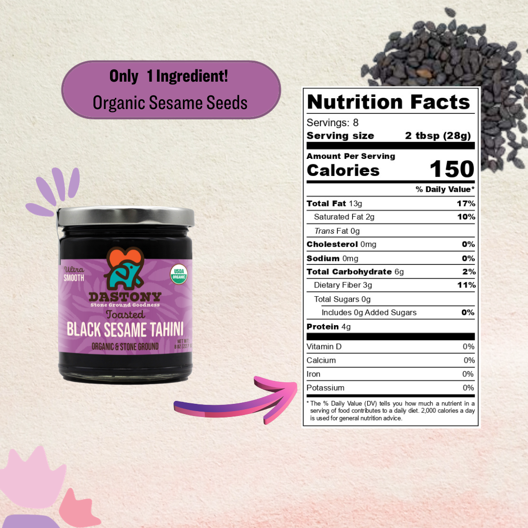 Black Sesame Seed Butter