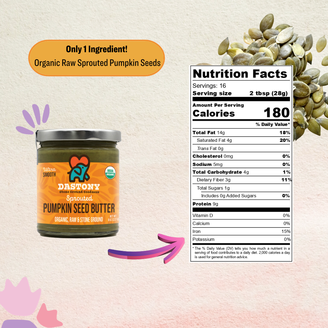 Sprouted Pumpkin Seed Butter