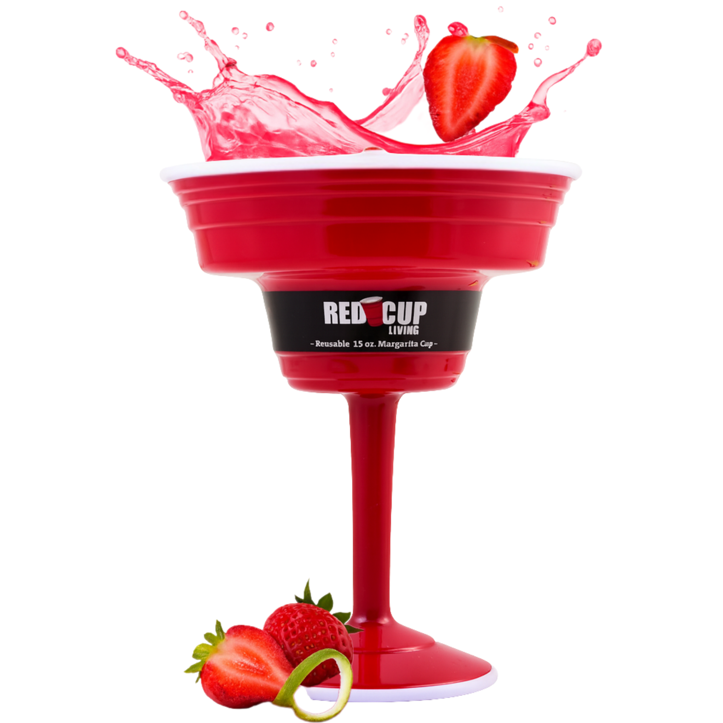 Redcupliving Reusable Red Margarita Party Cups