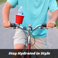 Redcupliving Red Bicycle Cup Holder