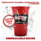 32oz Reusable Cup For Parties | Strong, Unbreakable, Leakproof tumbler | Durable ABS plastic, BPA Free | Perfect for parties, camping & Outdoors