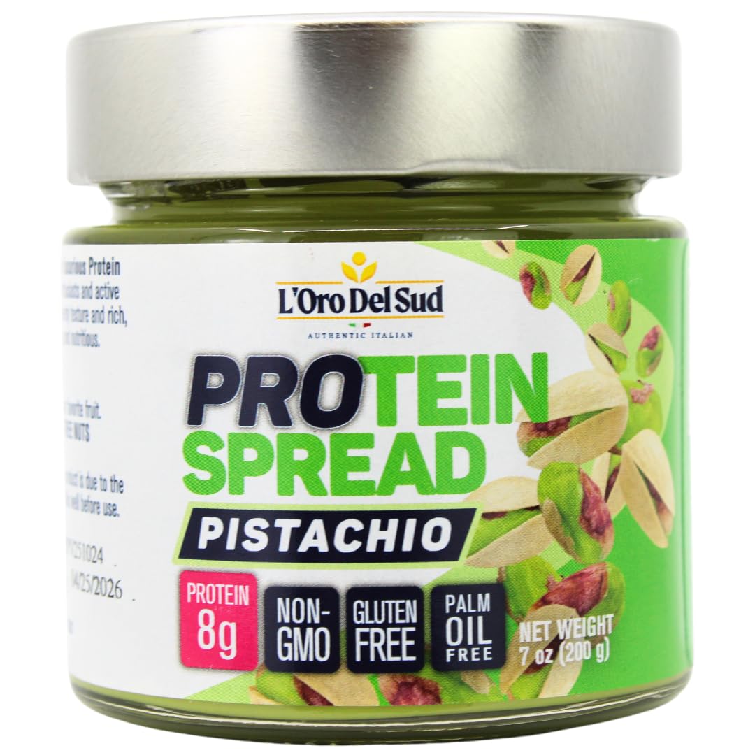 L'Oro Del Sud Pistachio Protein Butter Spread 7oz