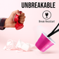 Redcupliving 2 oz Pink Reusable Shot Cup with Lanyard