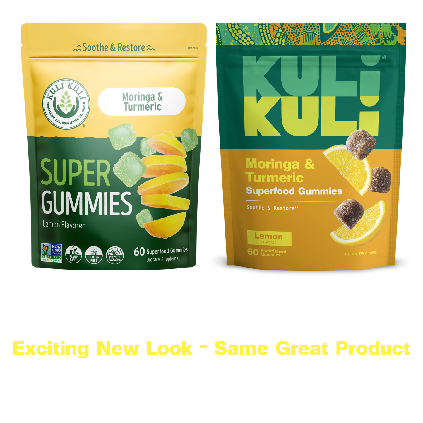 Moringa & Turmeric Superfood Gummies