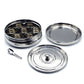 Indian Spice Tray (Spice Box or Spice Rack - also known as Masala Dani or Masala Dabba), Stainless Steel