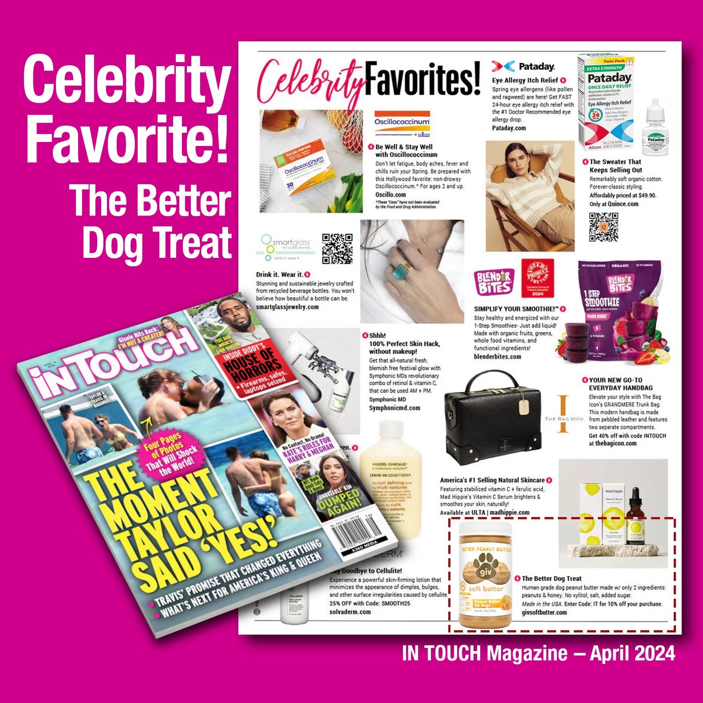 DOG SAFE PEANUT BUTTER CASE
