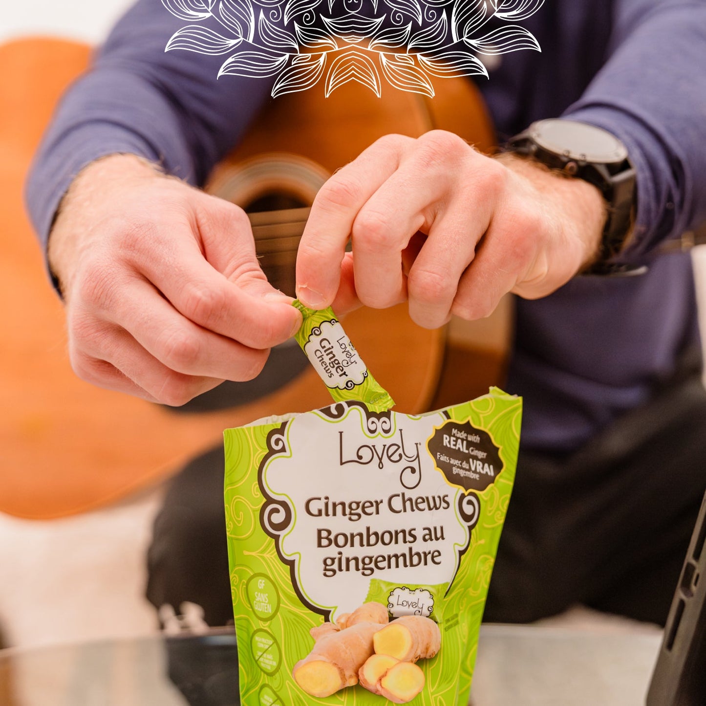 Mango Ginger Chews