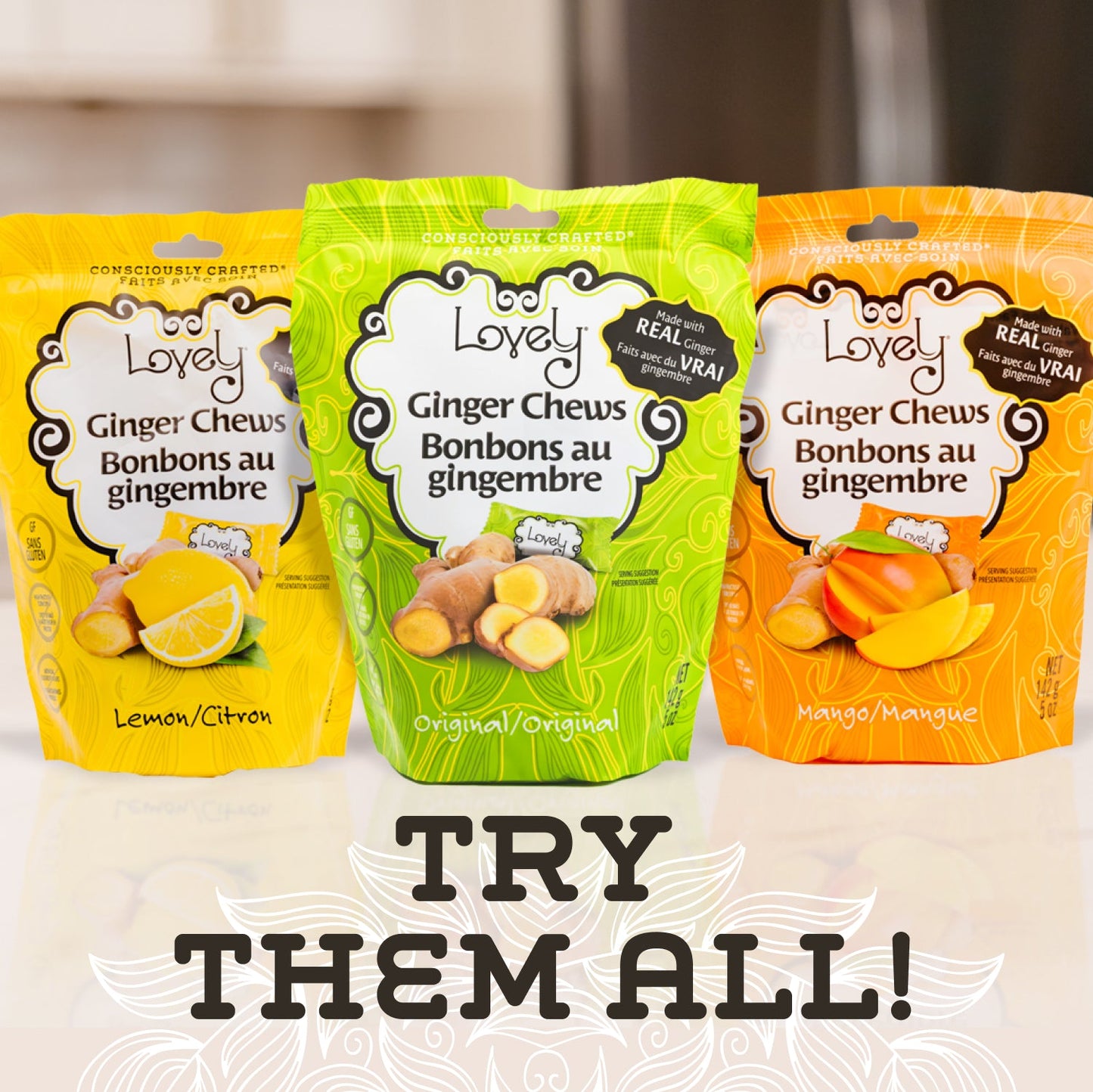 Mango Ginger Chews