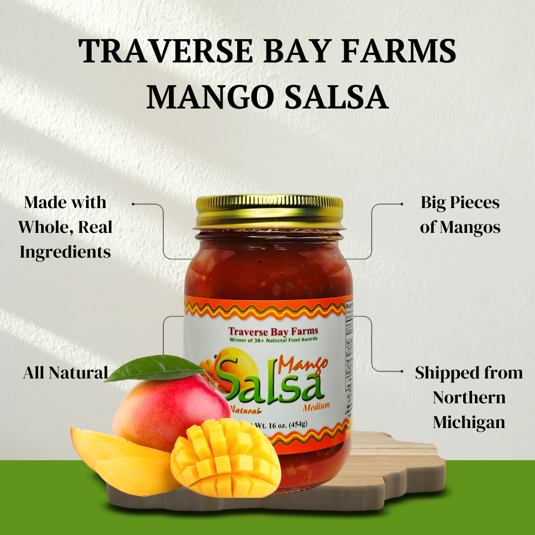 Mango Salsa - Medium, 16 oz