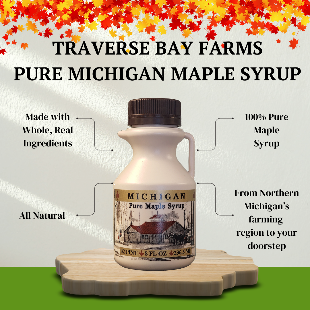 Maple Syrup, 100% Pure Michigan  - 8 Fl. Oz. Bottle