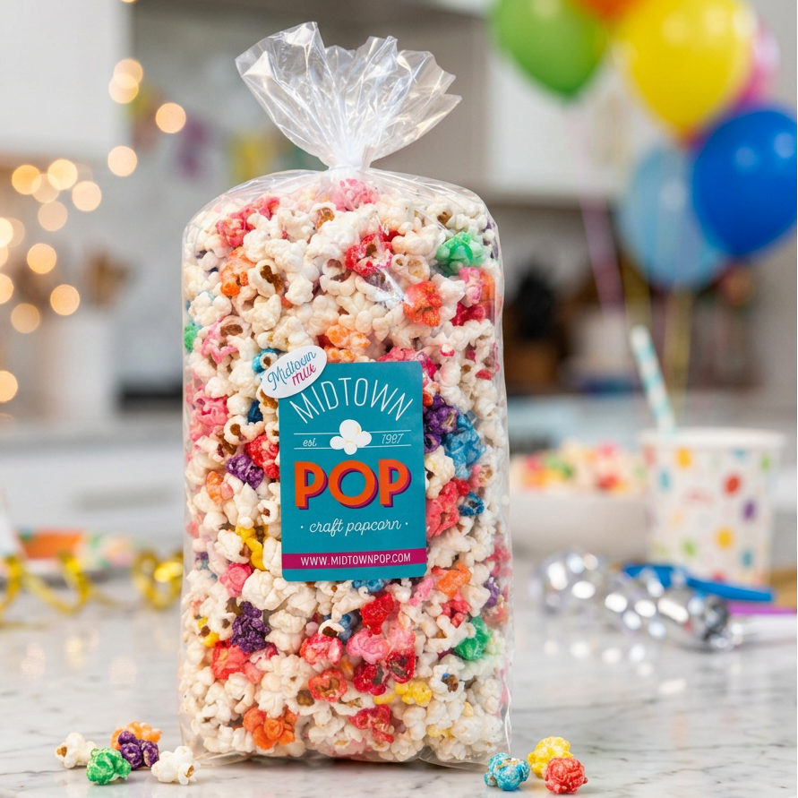 Midtown Mix (Confetti + Regular) 🎉 Gourmet Popcorn