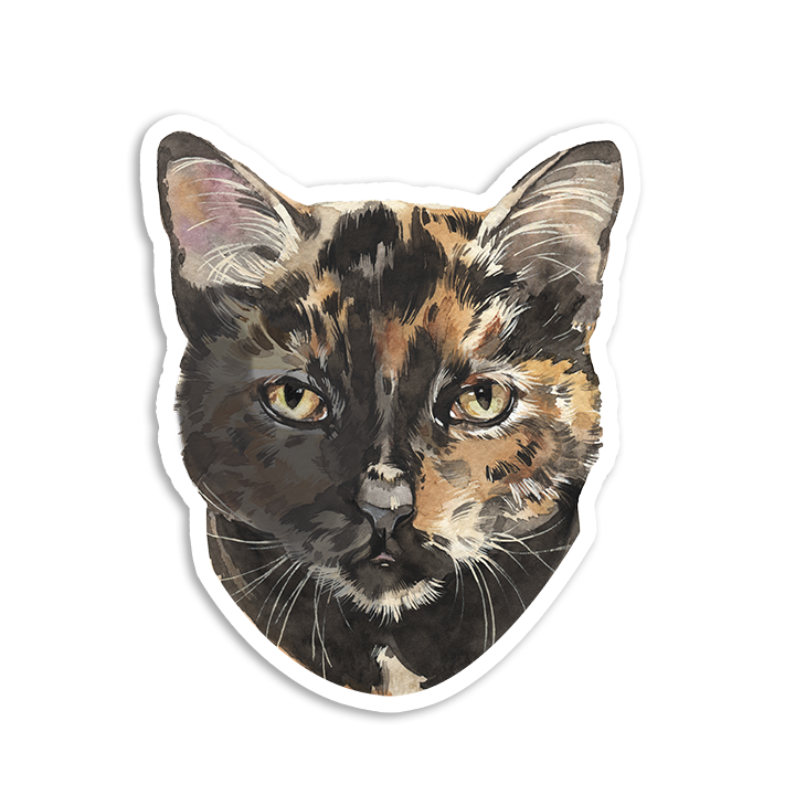 Faces Of Kitty Town Sticker Pack