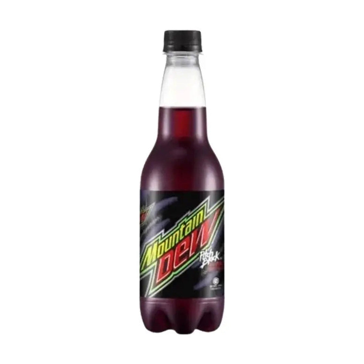 Mountain Dew Pitch Black – Grape-Flavoured Soda 473 mL Bottle (Malaysia Exclusive)