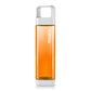 Clean Bottle Square Water Bottle 25oz, BPA-Free Plastic, Clear, Model PSQ-INF-CLEAR, Leak Proof with Carabiner Lid