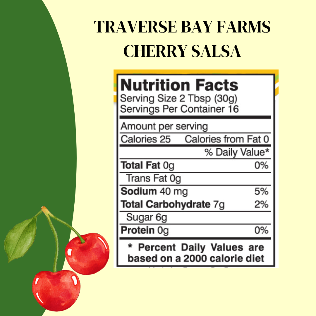 Cherry Salsa - Medium, 16 oz