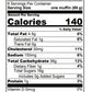 4 pk. Nut and Gluten Free Muffins