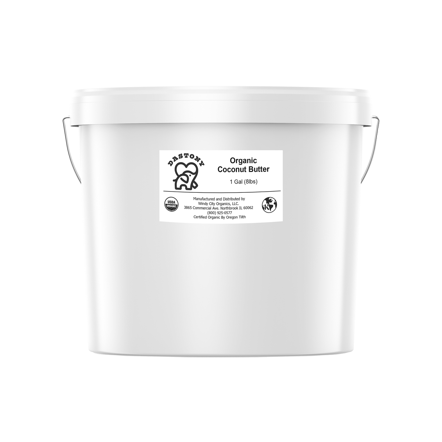 Organic Stone Ground Coconut Butter - 1 Gallon