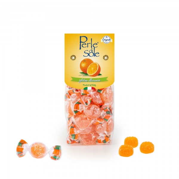 Perle di Sole Sorrento Orange Jellies — Italian Gelée (7 oz / 200g)