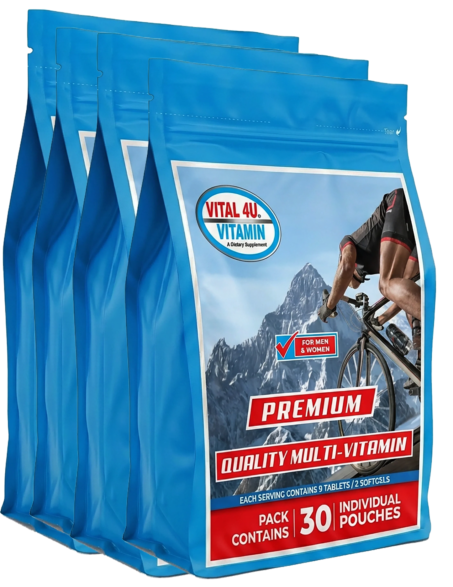 Vital 4U Premium 30-Day Multivitamin