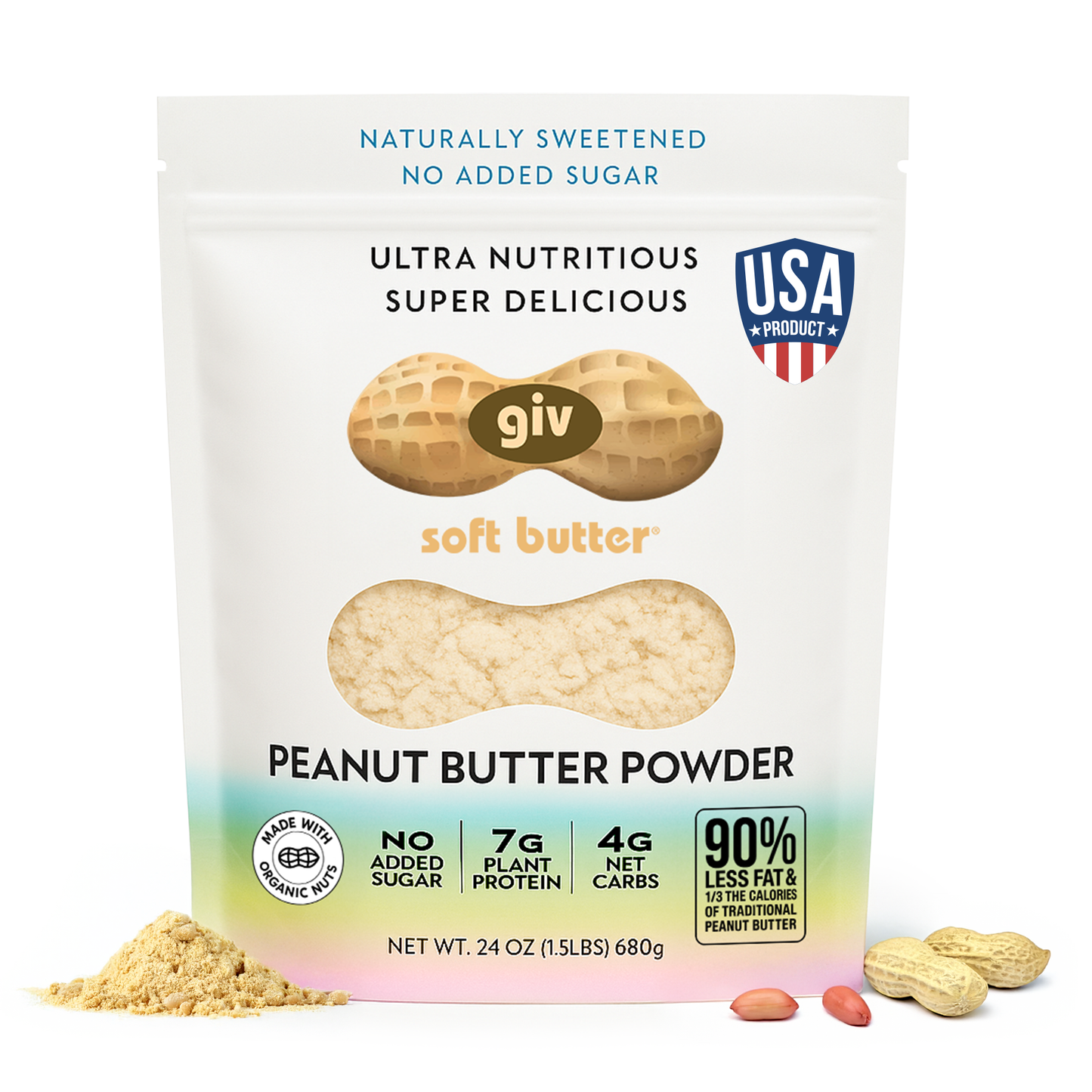 PEANUT BUTTER POWDER CASE