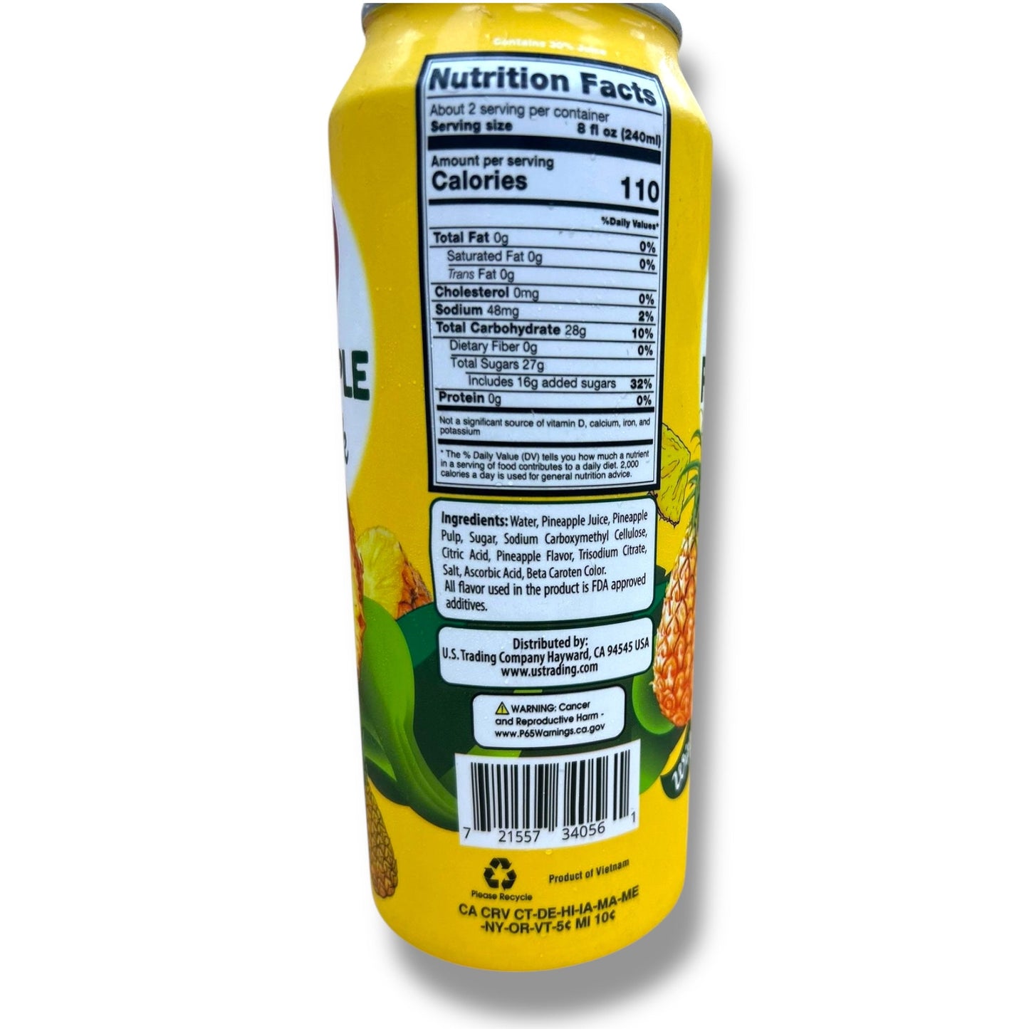 honey bee – Pineapple Drink With Pulp