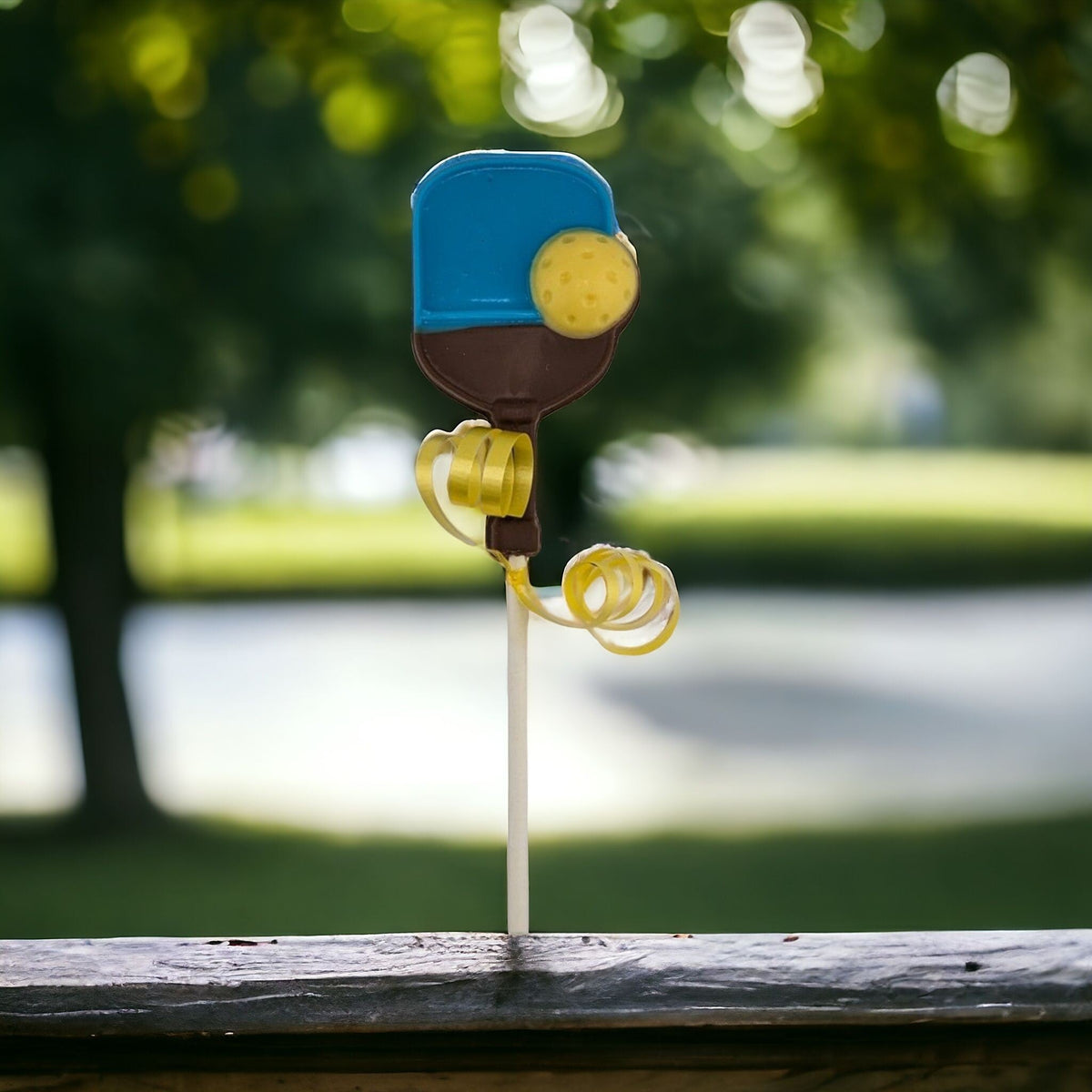 Pickleball Chocolate Lolly