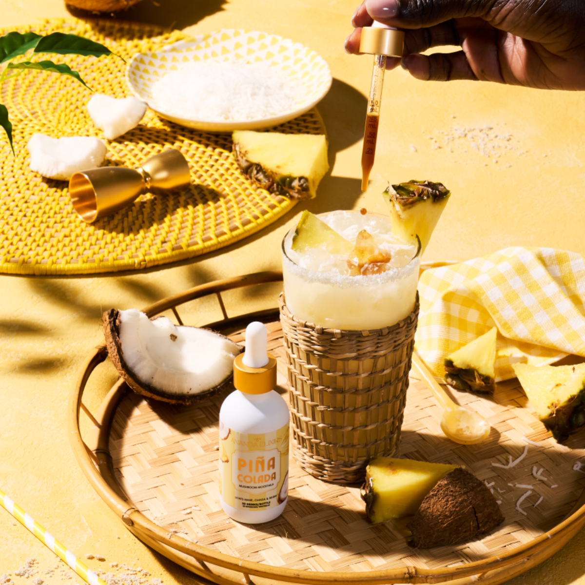 Mushroom Mocktails