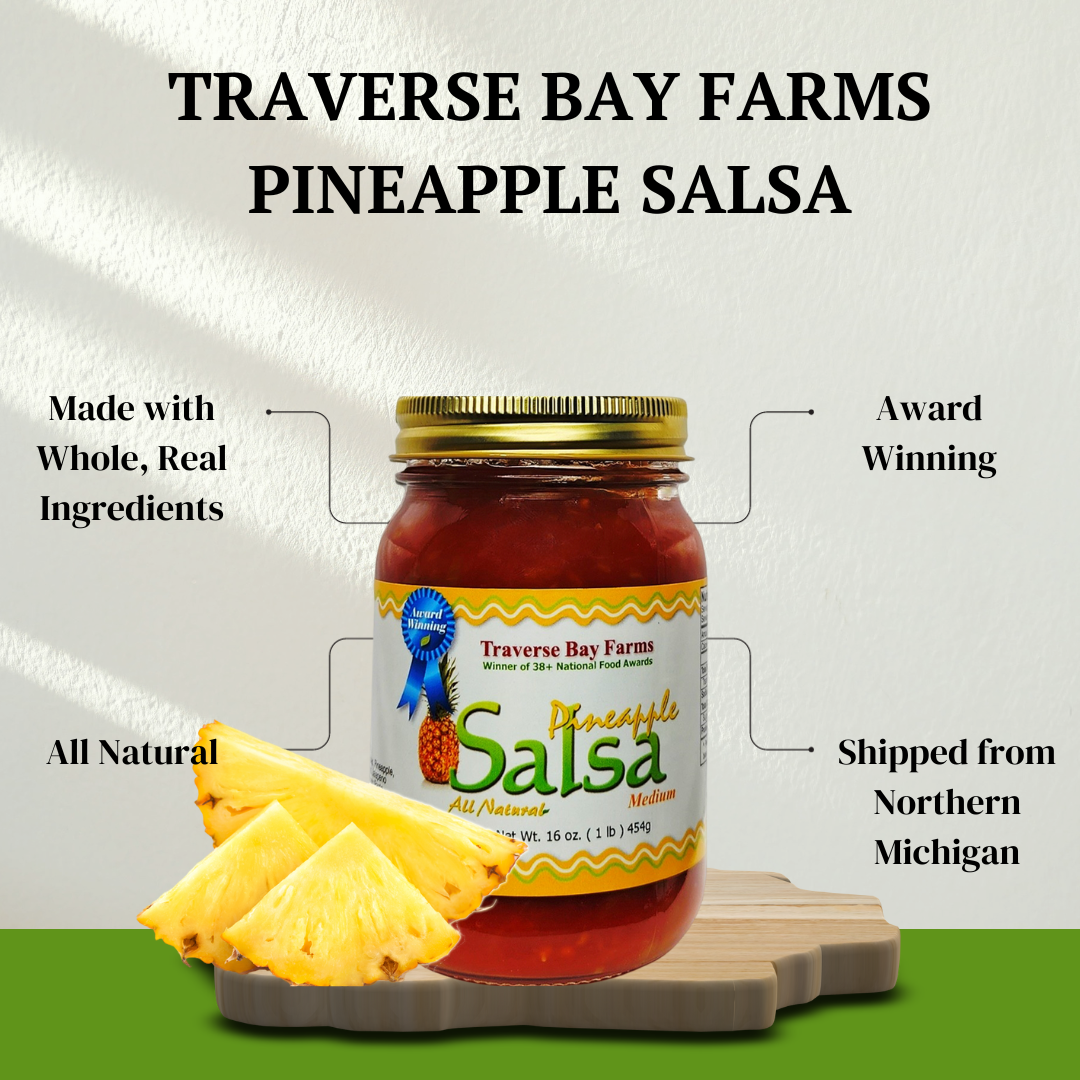 Pineapple Salsa - Medium, 16 oz