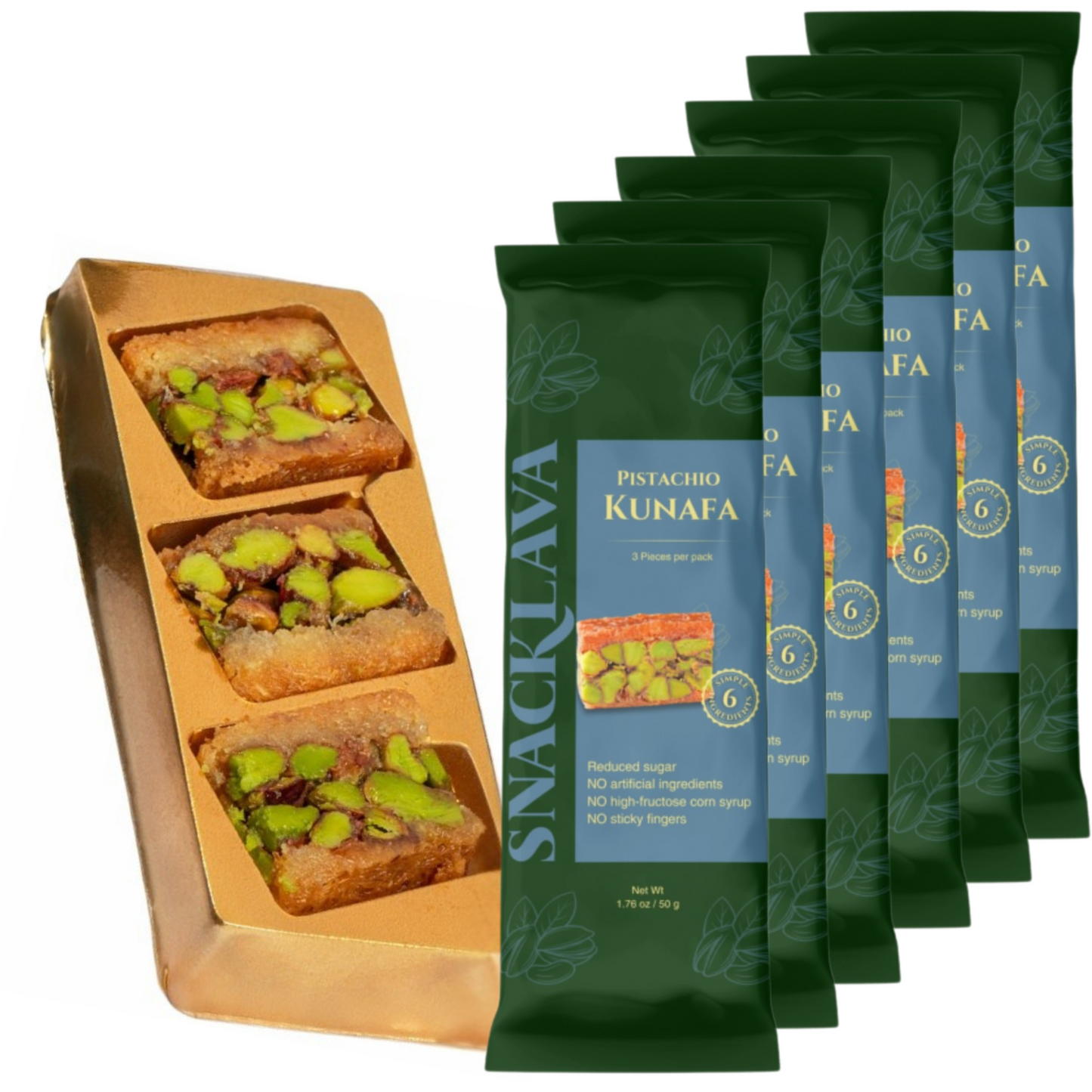 Kunafa Pistachio - Snacklava®