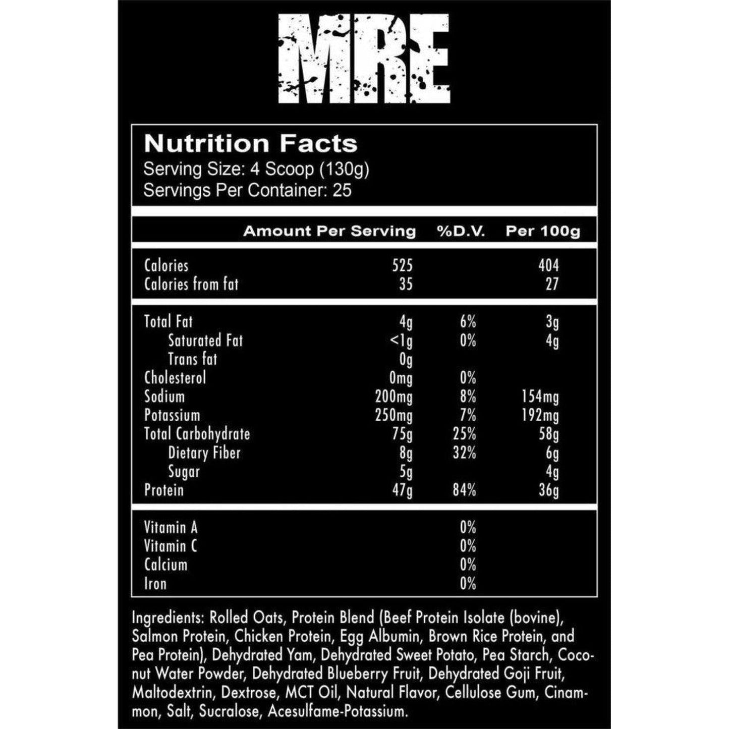 REDCON1 MRE Mass Gainer