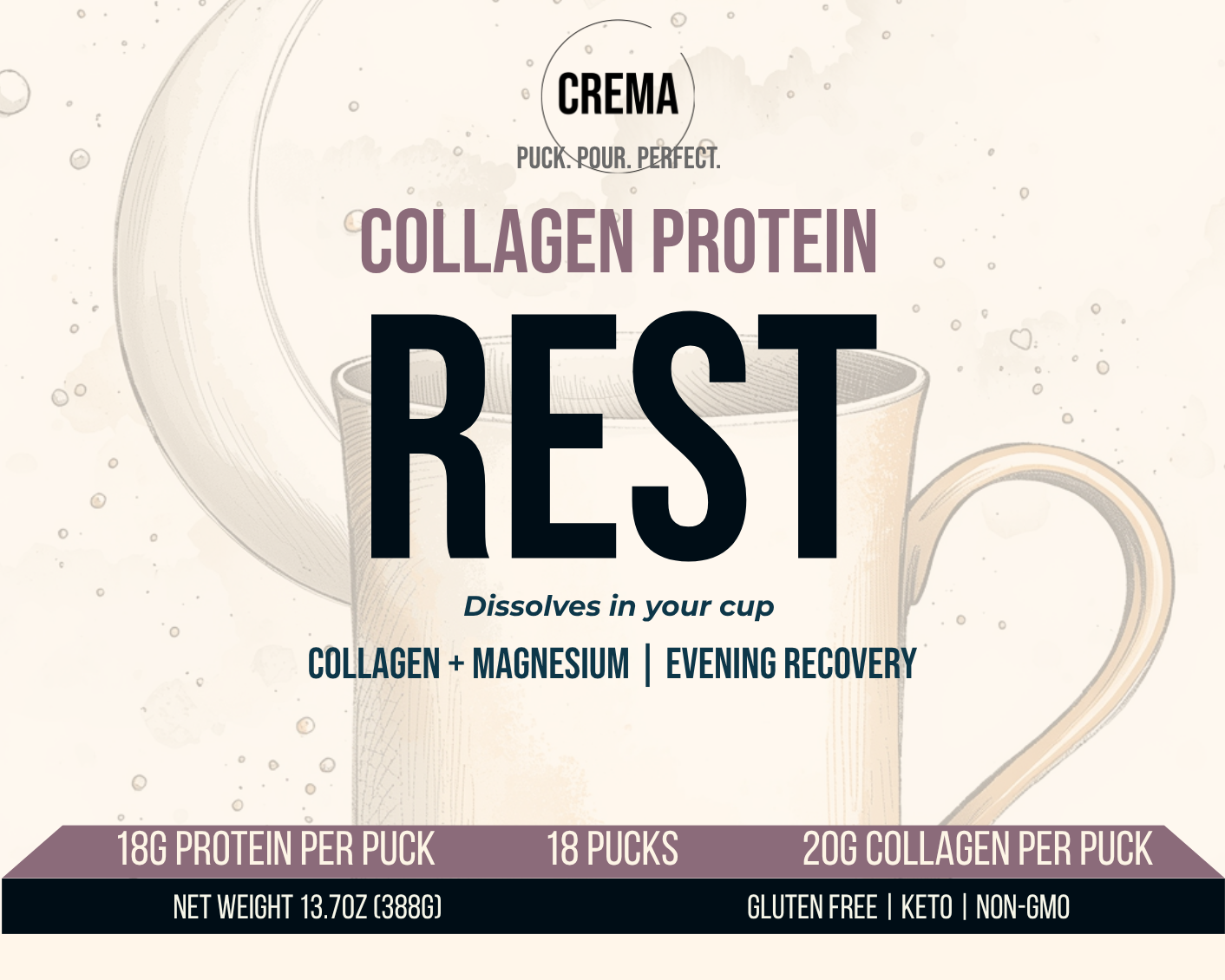 Crema Rest - Collagen Protein