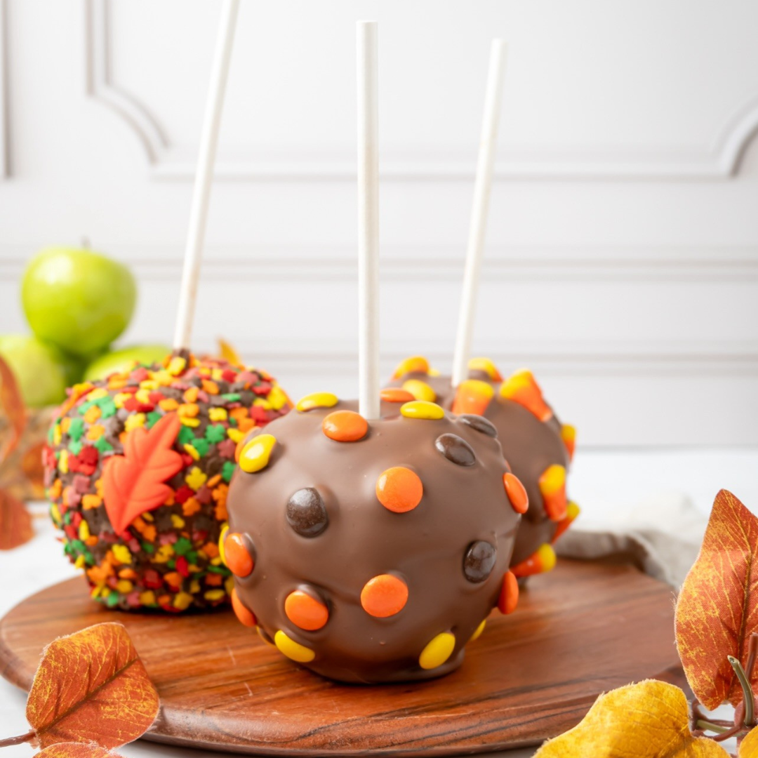 Reese's Pieces Chocolate Caramel Apple