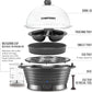 🍳 6‑Egg Rapid Electric Cooker – Steam, Poach & Boil with Ease