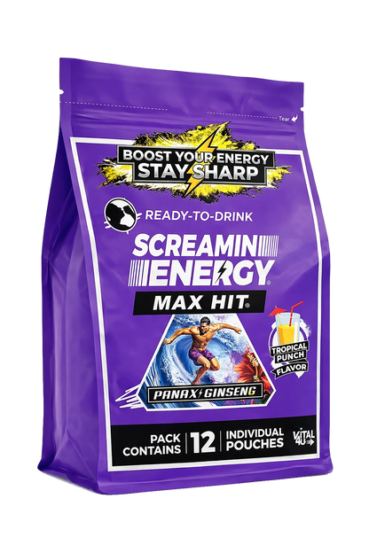 Screamin Energy Tropical Punch Sugar Free