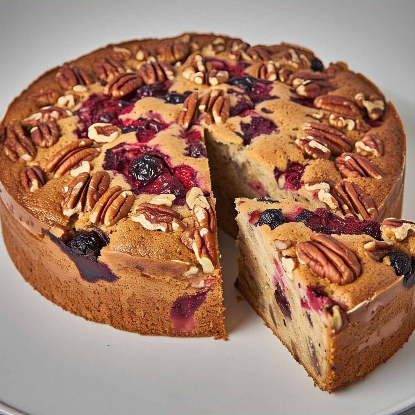 Andy Anand Sugar-Free Keto Fruit Cake, 9-Inch, 2 lb – Low-Carb, Delicious & Decadent, Perfect for Diabetics & Keto Diet Birthday Gift Box