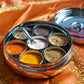 Indian Spice Tray (Spice Box or Spice Rack - also known as Masala Dani or Masala Dabba), Stainless Steel