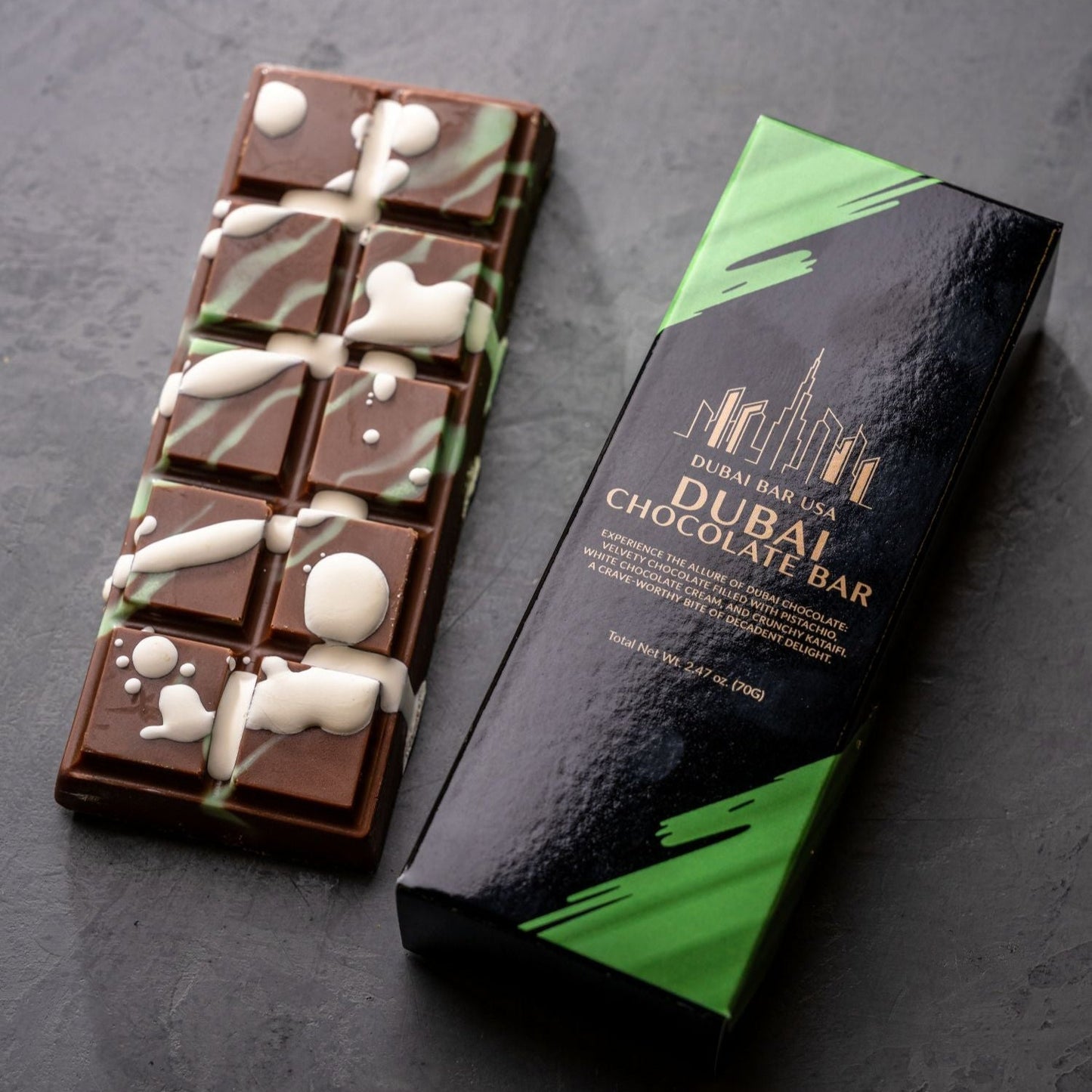 Dubai Chocolate Bar Pistachio